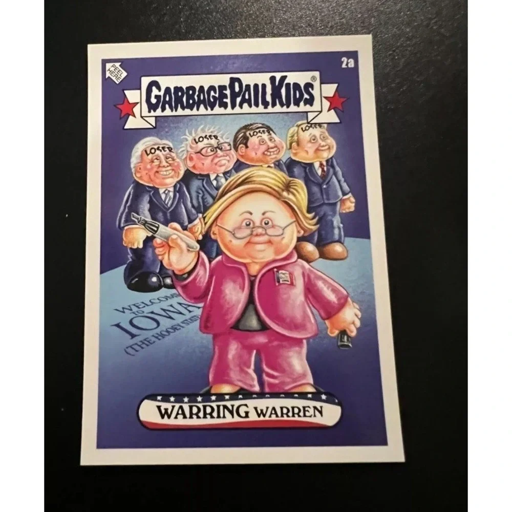 2020 Topps Elizabeth‎ Warren Warring #2a 0ws